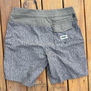 Howler Brothers Brown/Gray Patterned Boardshorts